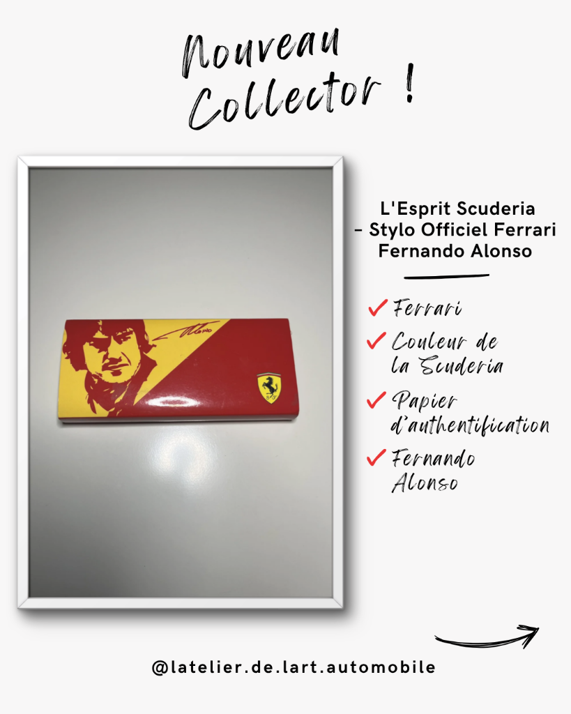 Stylo Ferrari Édition Fernando Alonso