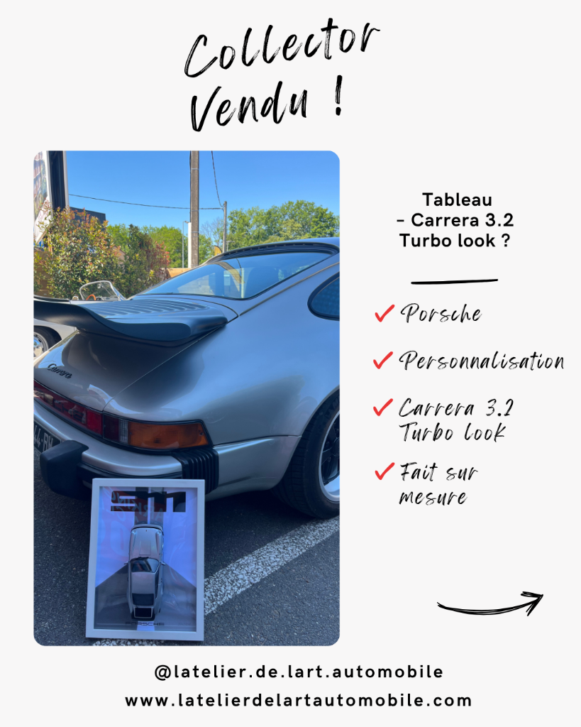 Tableau Porsche 911 Carrera 3.2 Turbo Look