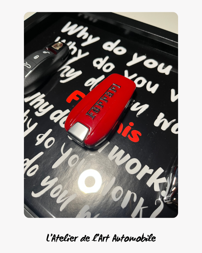 Détail Clé Ferrari